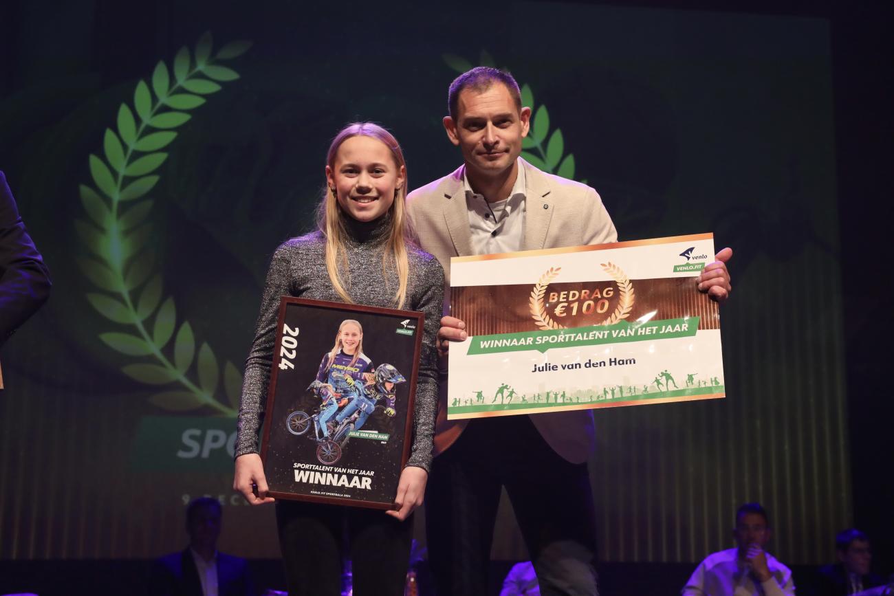 Winnaar sporttalent van het jaar