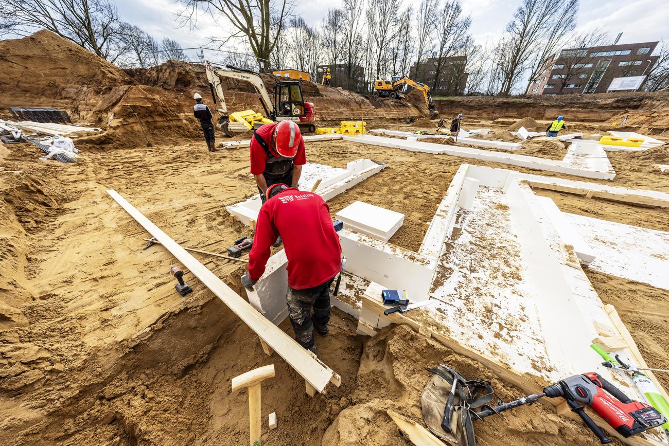 Nieuw zwembad impressie