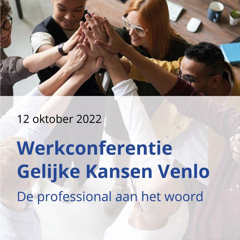 Flyer werkconferentie Gelijke Kansen