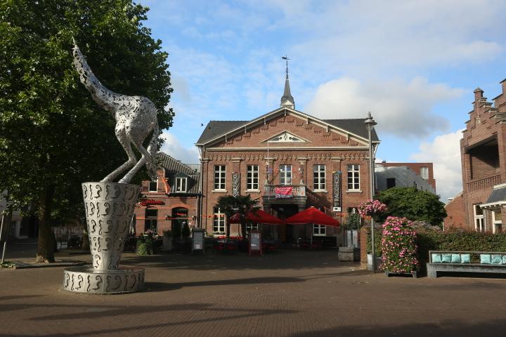 Plein Kloosterstraat Blerick met 't Raodhoes
