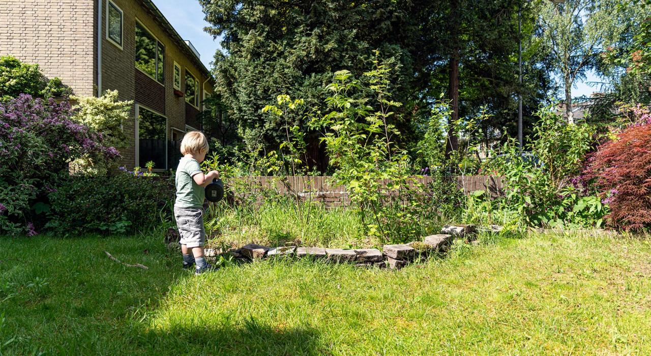 Een levende tuin